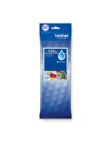Brother LC528XLC cartucho de tinta 1 pieza(s) Original Ultra High Yield Cian
