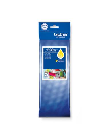 Brother LC528XLY Yellow Ink Cartridge cartucho de tinta 1 pieza(s) Original Ultra High Yield Amarillo