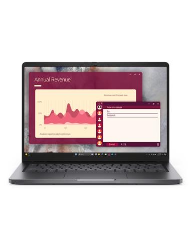 DELL Pro 14 PC14250 Intel Core Ultra 5 225U Portátil 35,6 cm (14") Full HD+ 16 GB DDR5-SDRAM 512 GB SSD Wi-Fi 6E (802.11ax) Wind