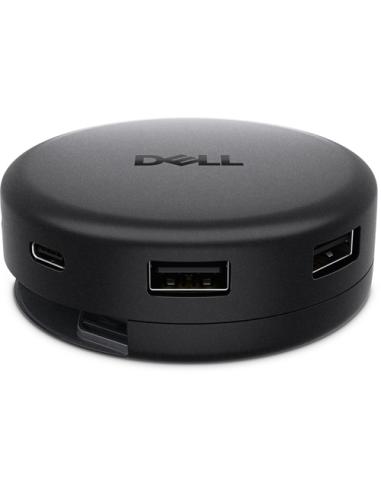 DELL DA326 Alámbrico USB 3.2 Gen 1 (3.1 Gen 1) Type-C Negro