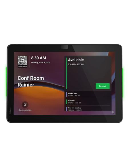 Jabra Scheduler UC 25,6 cm (10.1") 1920 x 1200 Pixeles 802.11a, 802.11b, 802.11g, Wi-Fi 4 (802.11n), Wi-Fi 5 (802.11ac) Negro Bl