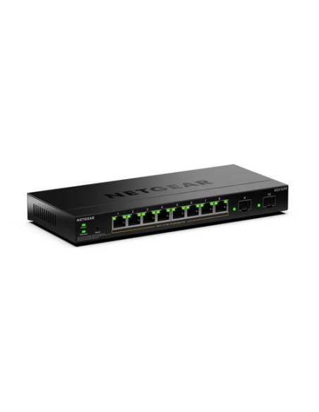 NETGEAR GS310TPv2 Gestionado L2/L3 Gigabit Ethernet (10/100/1000) Energía sobre Ethernet (PoE) Escritorio Negro