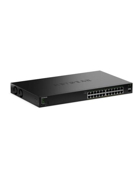 NETGEAR GS324TPv2 Gestionado L2/L3 Gigabit Ethernet (10/100/1000) Energía sobre Ethernet (PoE) 1U Negro