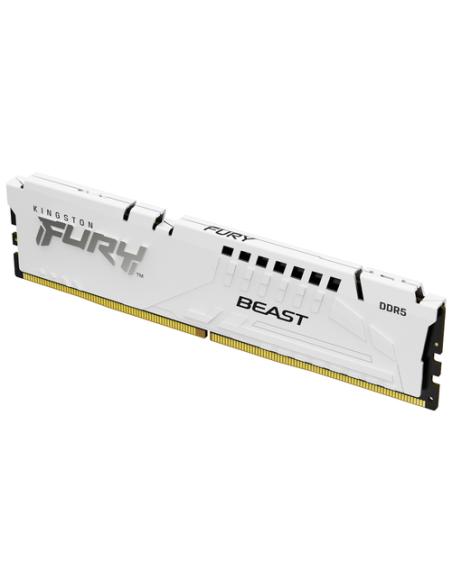 Kingston Technology FURY Beast 16GB 6000MT/s DDR5 CL36 DIMM White EXPO
