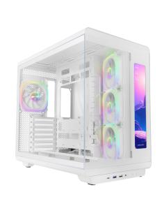 Mars Gaming MCREVMAXW carcasa de ordenador Midi Tower Blanco