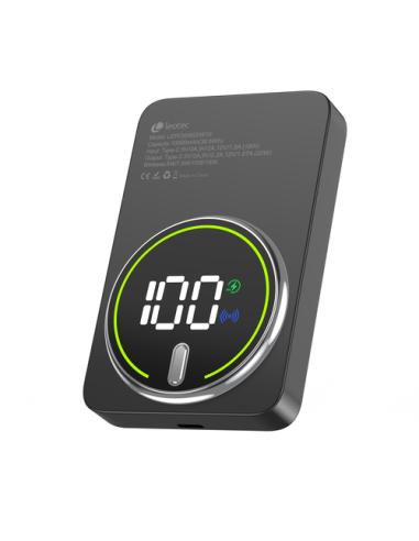 Leotec Power Bank inalámbrico 10000mAh 20W Negro