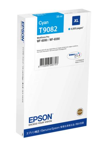 Epson C13T90824N cartucho de tinta 1 pieza(s) Original Cian