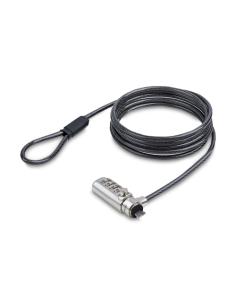StarTech.com Cable de Seguridad Delgado de Portátil Compatible con K-Slot de 1,5m - Cable Antirrobo para Portátil con Candado de