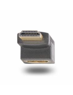 StarTech.com Adaptador HDMI 2.0 Acodado Hacia Arriba - Macho a Hembra - Adaptador HDMI en Ángulo Recto - Ahorrador de Puertos HD