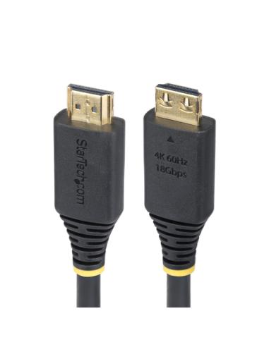 StarTech.com Cable HDMI de Alta Velocidad de 3m con Conectores con Agarre - 4K 60Hz/1440p 144Hz - HDR10/HDCP 2.2/ARC - 18Gbps - 