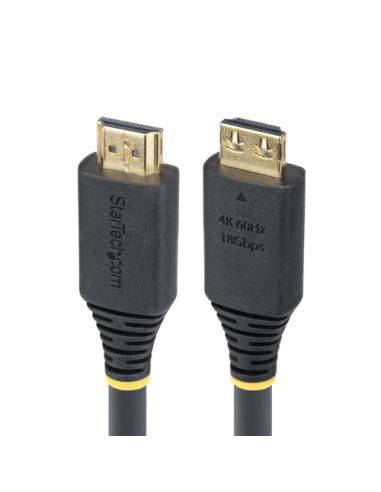 StarTech.com Cable HDMI de Alta Velocidad de 6,1m con Conectores con Agarre - 4K 60Hz/1440p 144Hz - HDR10/HDCP 2.2/ARC - 18Gbps 