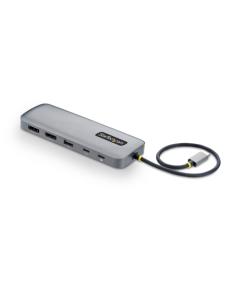 StarTech.com Adaptador Multipuertos USB-C a DP de Dos Pantallas - Mini Dock Tipo C 10 en 1 DisplayPort - PD de Carga de 100W - 2