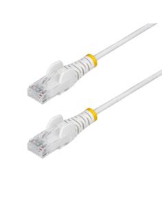 StarTech.com N6PAT25CMWHS cable de red Blanco 0,25 m Cat6 U/UTP (UTP)