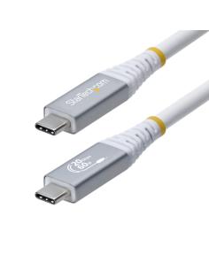 StarTech.com Cable USB4 3m - Cable USB-C Certificado USB-IF - 20Gbps - PD 240W EPR - 4K120 - DP 1.4 - Cable USB Tipo C - Recubri
