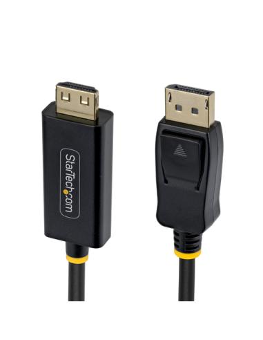 StarTech.com Cable Adaptador DisplayPort a HDMI de 2m con Conectores de Agarre - 4K 60Hz con HDR - Conversor de Vídeo Unidirecci