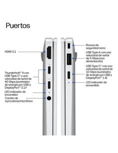 HP EliteBook X G2i 14 inch Notebook Next Gen AI PC Wolf Pro Security Edition Copilot+ PC Intel Core Ultra 5 325 Portátil 35,6 cm