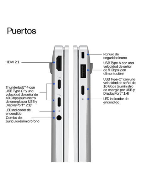 HP EliteBook X G2i 14 inch Notebook Next Gen AI PC Wolf Pro Security Edition Copilot+ PC Intel Core Ultra 5 325 Portátil 35,6 cm