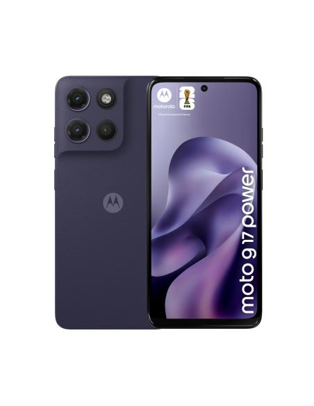 Motorola moto g17 power 17,1 cm (6.72") Ranura híbrida Dual SIM Android 15 USB Tipo C 4 GB 256 GB 6000 mAh Púrpura