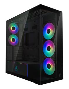 ARCTIC Xtender Black (Mirror Glass) Midi Tower Negro