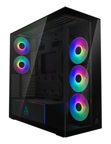 ARCTIC Xtender Black (Mirror Glass) Midi Tower Negro