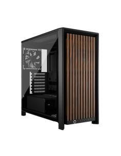 Corsair FRAME 4000D WOOD RS Midi Tower Negro, Madera
