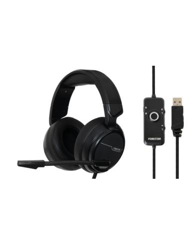 Fonestar WIN-U auricular y casco Auriculares Alámbrico Diadema Juego Negro