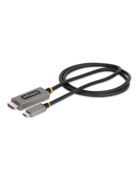 StarTech.com Cable Adaptador de 1m USB-C a HDMI - 8K 60Hz - 4K 144Hz - HDR10 - Cable Conversor de Vídeo USB tipo C a HDMI 2.1 - 