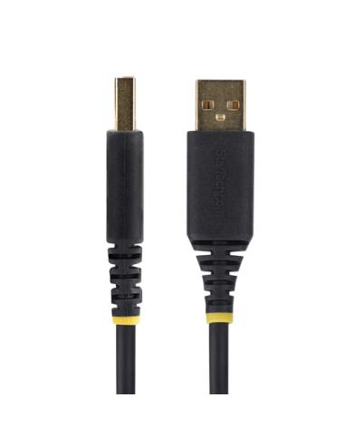 StarTech.com Cable Adaptador USB a Serie de Módem Nulo de 1m - Retención COM - Tornillos Intercambiables DB9 - USB a RS232 - Ser