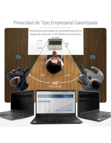 StarTech.com Filtro de Privacidad para Macbook Pro Serie M o Portátiles de 16" - Mate - Antirreflectante - Anti Luz Azul - 51% d