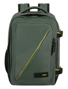 American Tourister Take2cabin S mochila Mochila informal Verde Tereftalato de polietileno reciclado (rPET)