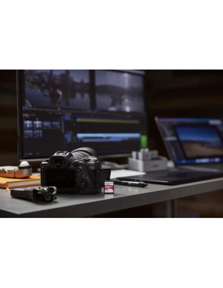 Kingston Technology 256GB Canvas React Plus SDXC UHS-II 300R/260W U3 V90 for Full HD/4K/8K