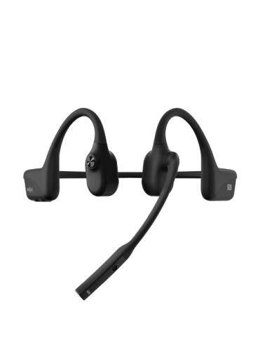 SHOKZ OpenComm Auriculares Inalámbrico gancho de oreja Oficina/Centro de llamadas Bluetooth Negro