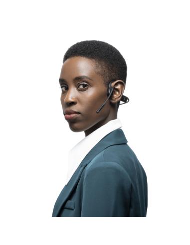 SHOKZ OpenComm Auriculares Inalámbrico gancho de oreja Oficina/Centro de llamadas Bluetooth Negro