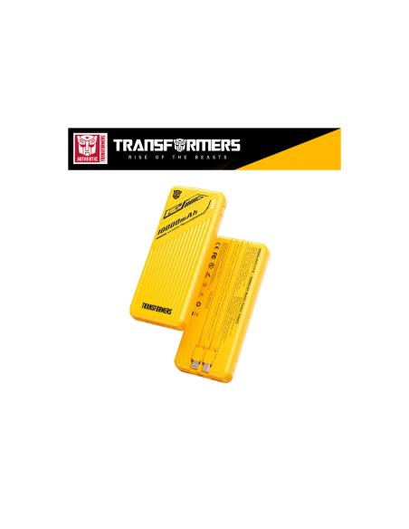Batería Portatil Power Bank Transformers Bumblebee 1000 mAh 22.5W Carga Rápida USB-C y Lightning