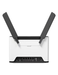 Mikrotik Chateau LTE7 ax router inalámbrico Gigabit Ethernet Doble banda (2,4 GHz / 5 GHz) 4G Negro, Blanco