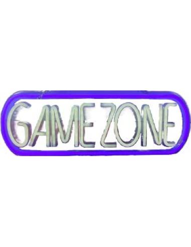 luz neon game zone 42.5x15cm