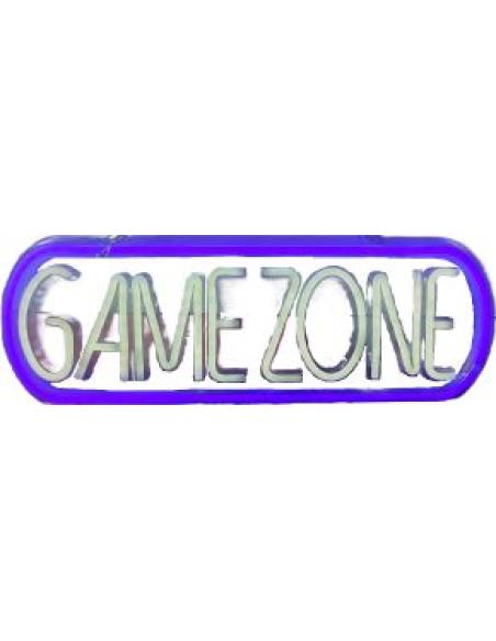 luz neon game zone 42.5x15cm