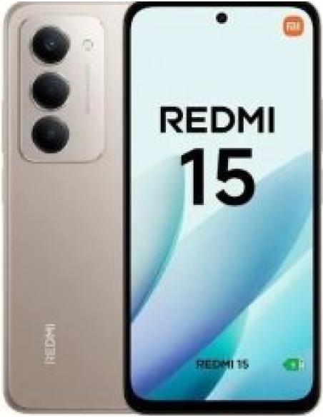smartphone redmi 15 capacidad 128gb ram 6gb nfc procesador snapdragon 685 pantalla 6.9' camara frontal 8 mp camara trasera 50mp 