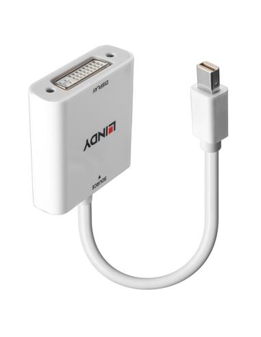 Lindy 38318 adaptador de cable de vídeo 0,18 m Mini DisplayPort DVI-I