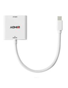 Lindy 38318 adaptador de cable de vídeo 0,18 m Mini DisplayPort DVI-I 2