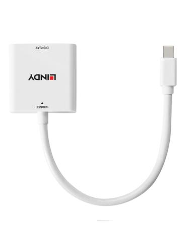Lindy 38318 adaptador de cable de vídeo 0,18 m Mini DisplayPort DVI-I