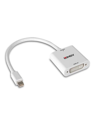 Lindy 38318 adaptador de cable de vídeo 0,18 m Mini DisplayPort DVI-I