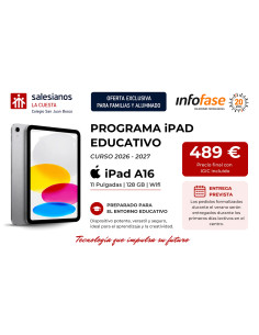 Pack Educativo Ipad Colegio Salesianos La Cuesta (Venta Exclusiva Familias Colegio Salesianos)