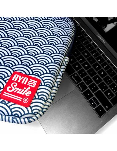 Smile Laptop sleeve Kimono 1¡"13-14" Seigaiha