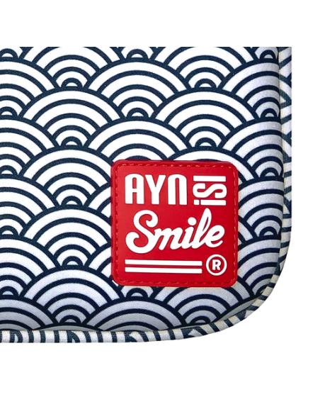 Smile Laptop sleeve Kimono 1¡"13-14" Seigaiha