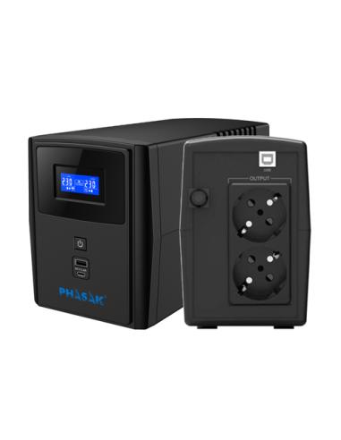 Phasak SAI Sirius Interative 800 VA - PH 7308
