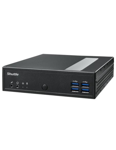 Shuttle DL30N PC/estación de trabajo barebone 1,35 l tamaño PC Negro N100