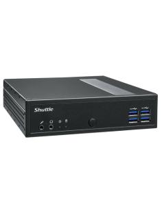 Shuttle DL30N PC/estación de trabajo barebone 1,35 l tamaño PC Negro N100 2