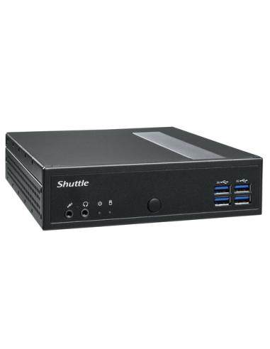 Shuttle DL30N PC/estación de trabajo barebone 1,35 l tamaño PC Negro N100
