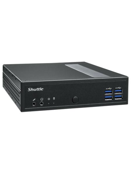 Shuttle DL30N PC/estación de trabajo barebone 1,35 l tamaño PC Negro N100